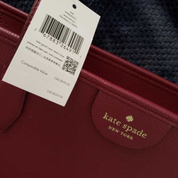 Kate Spade Tote WKR00231 Textured PVC - Picture 4 of 7